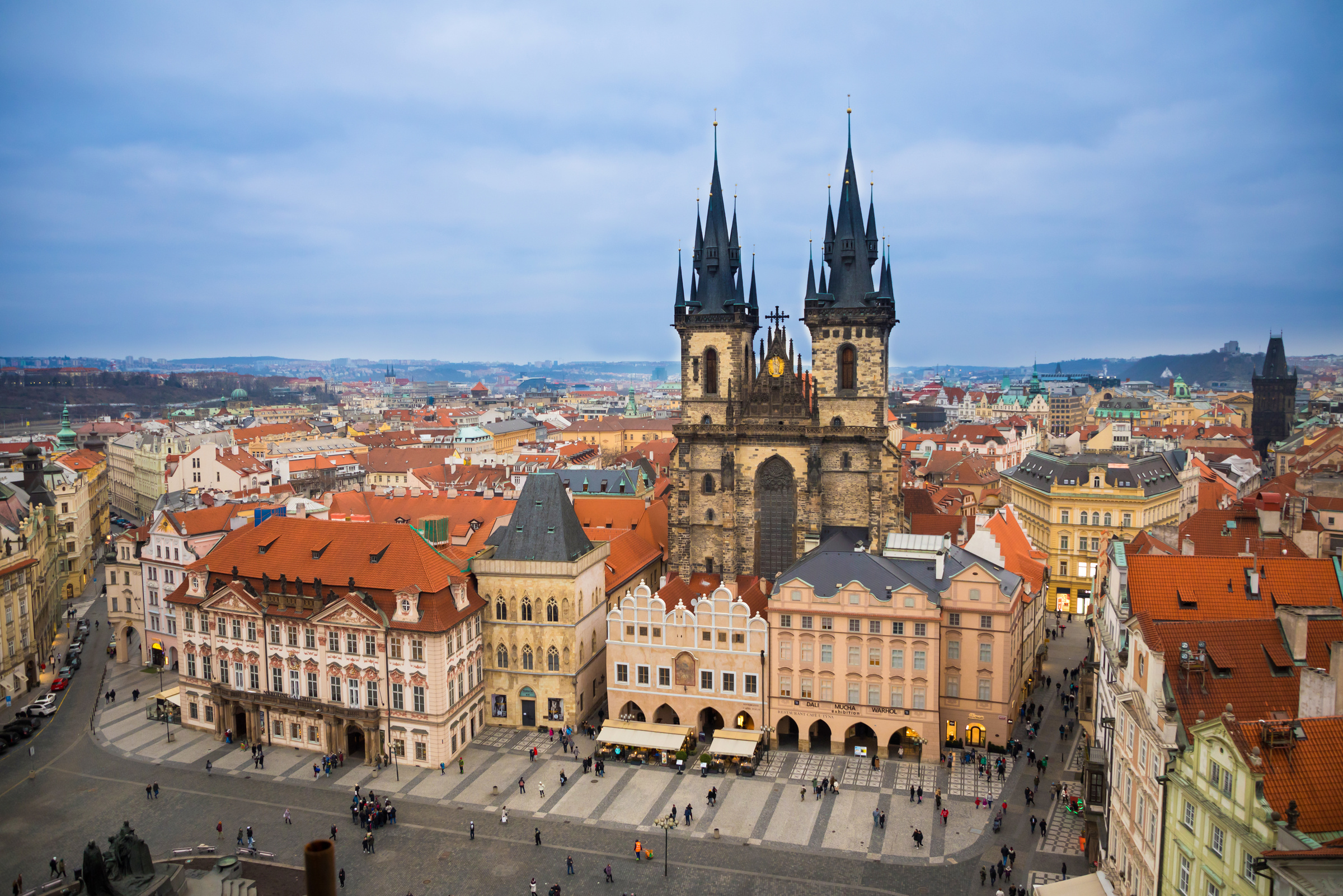 Old Town Square and Church of Our Lady 